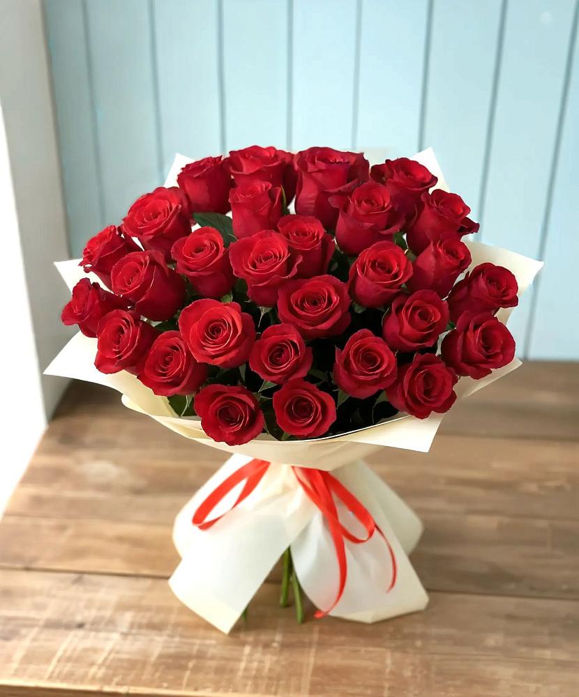 Букет 29 Красных роз в Селиваниху