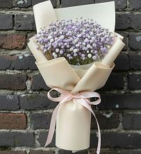 Букет цветов из:  Гипсофила в Селиваниху