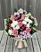 Букет цветов из: Альстромерии, Гвоздики, Розы и Хризантемы в Селиваниху