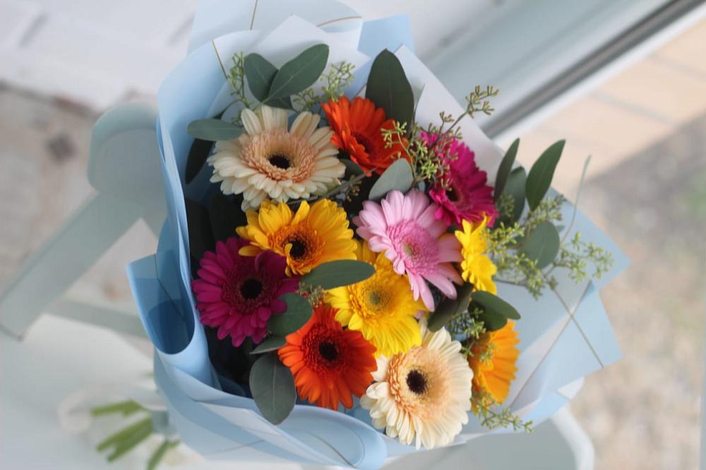 Букет цветов из: Герберы в Селиваниху