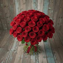 Букет 55 Красных роз Фридом #REPLACE_PRED# Селиваниху