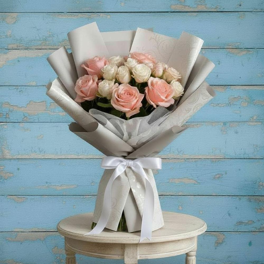 Букет цветов из: Розы в Селиваниху