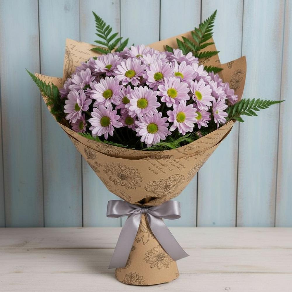 Букет цветов из: Хризантемы в Селиваниху