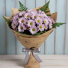 Букет цветов из:  Хризантемы #REPLACE_PRED# Селиваниху