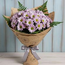 Букет цветов из:  Хризантемы в Селиваниху