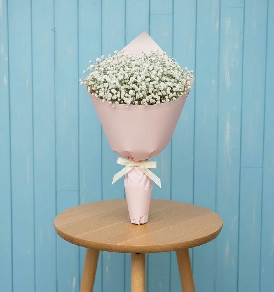 Букет цветов из: Гипсофила в Селиваниху