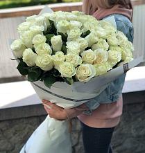 Букет 35 Белых роз #REPLACE_PRED# Селиваниху