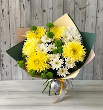 Букет цветов из:  Хризантемы в Селиваниху