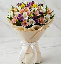 Букет цветов из:  Альстромерии в Селиваниху