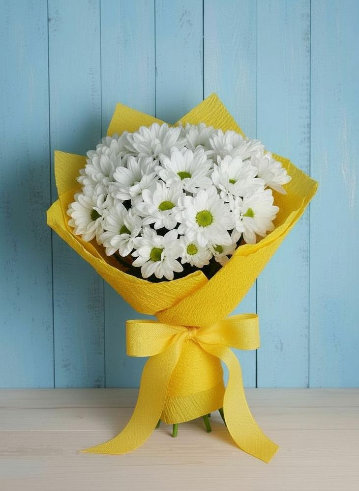 Букет цветов из: Хризантемы в Селиваниху