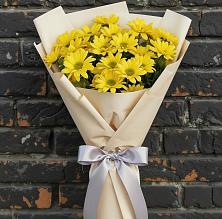 Букет цветов из:  Хризантемы в Селиваниху
