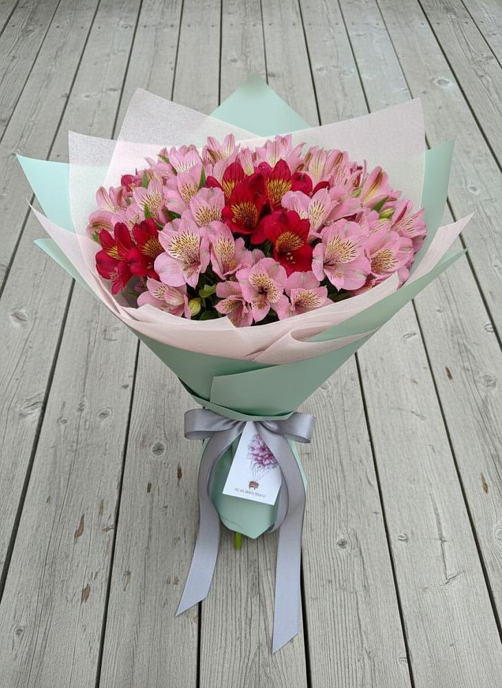 Букет цветов из: Альстромерии в Селиваниху