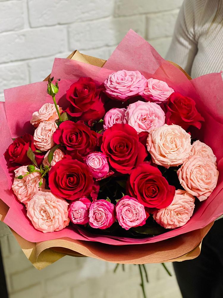 Букет цветов из: Розы в Селиваниху