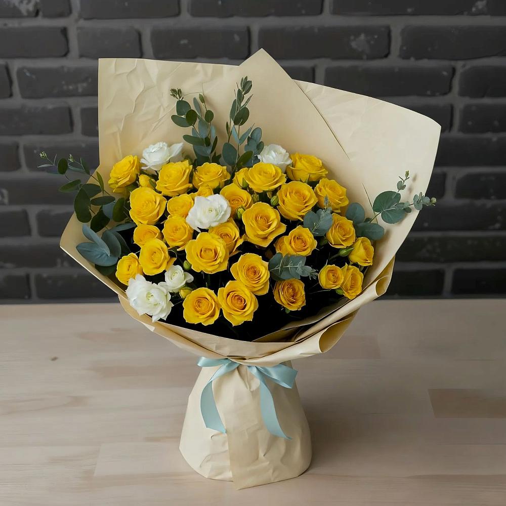 Букет цветов из: Розы в Селиваниху