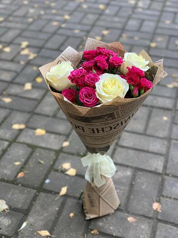 Букет цветов из: Розы в Селиваниху