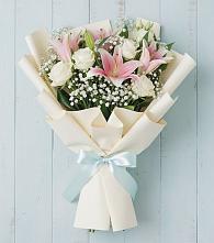 Букет цветов из:  Лилии в Селиваниху