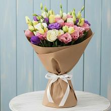 Букет цветов из:  Лизиантусы в Селиваниху